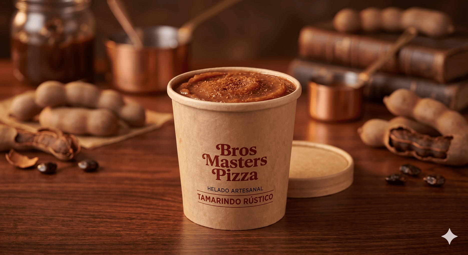 Helado de Tamarindo Rústico